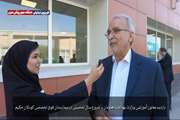 مصاحبه معاون آموزشی وزارت بهداشت در حاشیه بازدید از بیمارستان فوق تخصصی کودکان حکیم