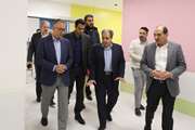 بازدید معاون توسعه مدیریت و منابع وزارت بهداشت از مرکز جامع درمان سرطان کودکان با محوریت رادیوتراپی بیمارستان فوق تخصصی کودکان حکیم