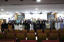 مراسم تکریم از زحمات دکتر امیرزرگر و معرفی خانم دکتر پرستو آریانا به عنوان معاون درمان