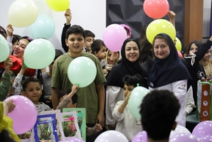 برگزاری جشن روز دیابت برای کودکان در بیمارستان فوق تخصصی کودکان حکیم
