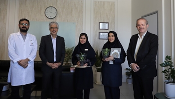 قدردانی از فعالان عرصه ارتباطات در بیمارستان فوق تخصصی کودکان حکیم