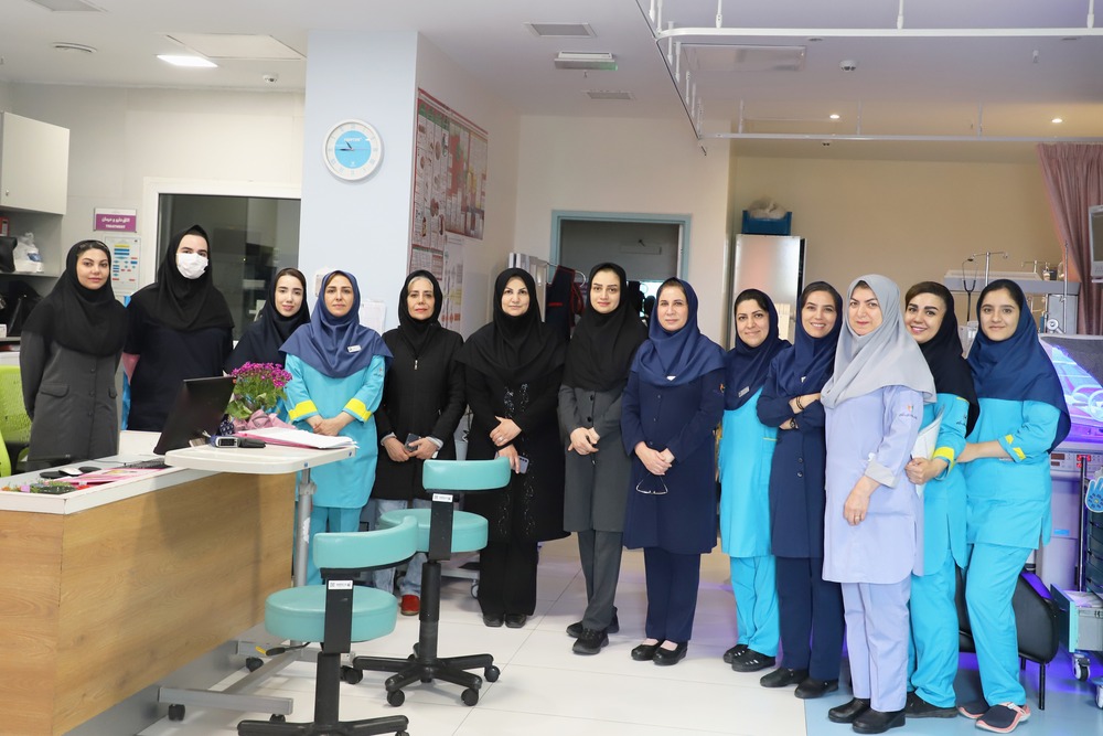 بازدید مسئولان حوزه پرستاری از بیمارستان فوق‌تخصصی کودکان حکیم