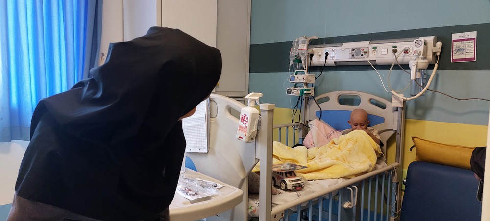 تداوم پویش مهر و امید در دل‌های معصومانه کودکان ایران‌زمین در بیمارستان فوق تخصصی کودکان حکیم 